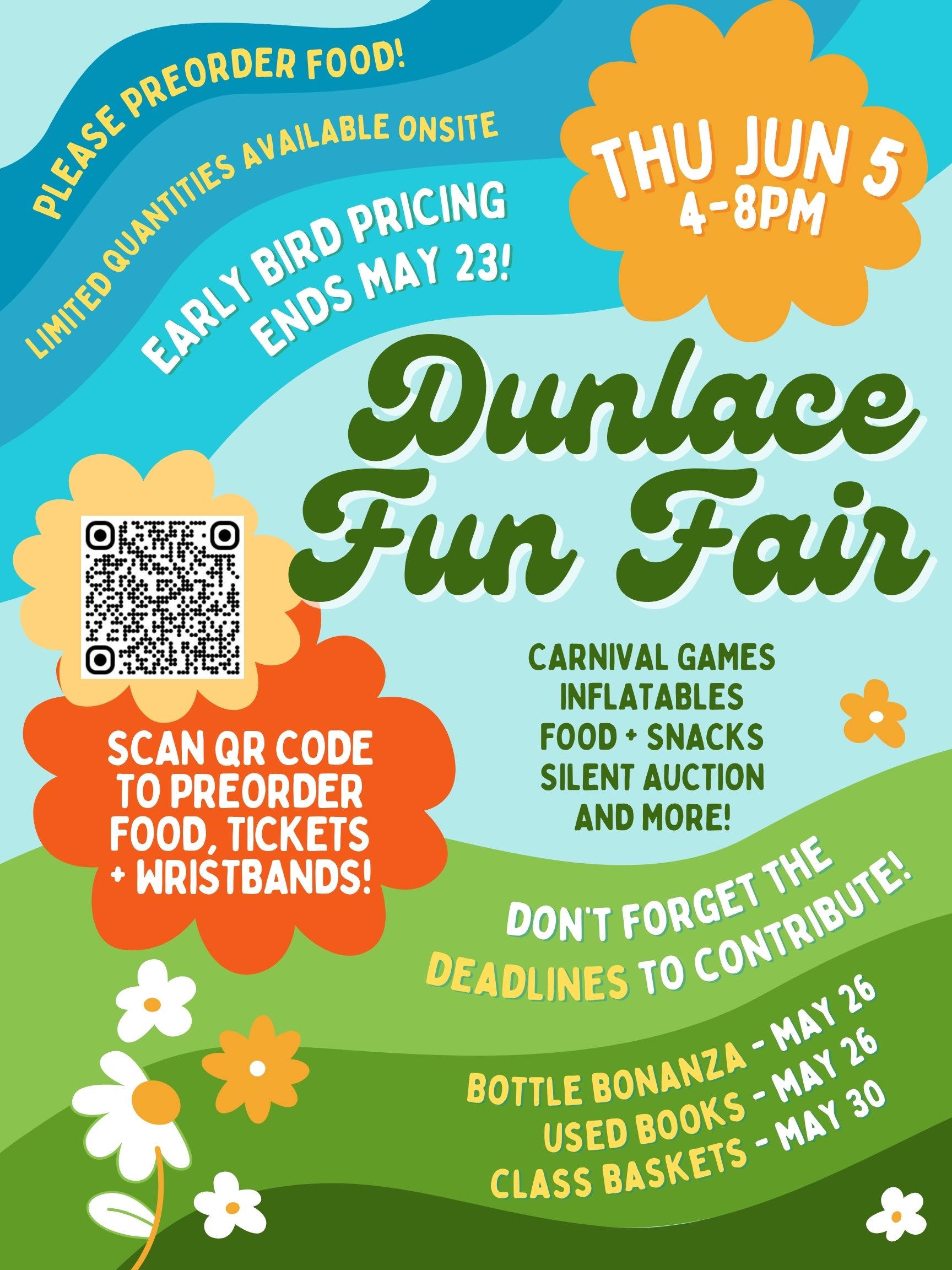 Dunlace Fun Fair poster v2